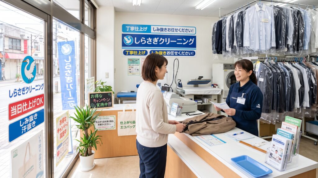 クリーニングのイメージ写真