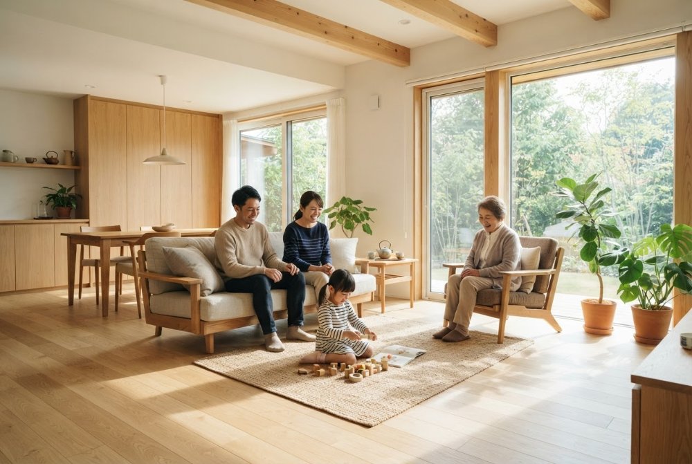 木造住宅のミニチュア
